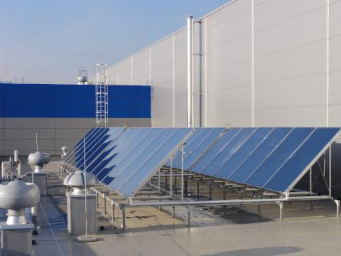 Elektrobudowa Tychy Układ solarny